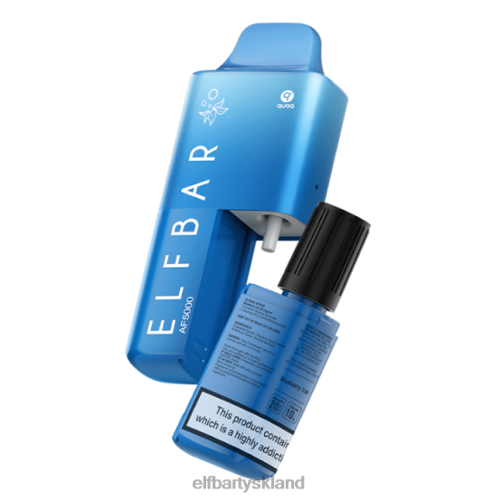 ELFBAR- af5000 færdigfyldt sæt - 20mg 2X0XL55 blåbæris elfbar 5000